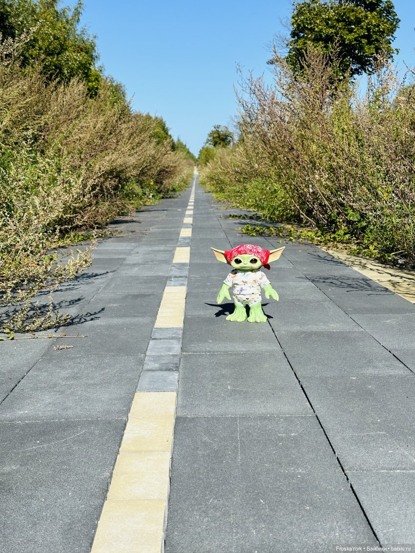 Мой летний малыш Беби-Йода😅❤️🎉 (фото 3)