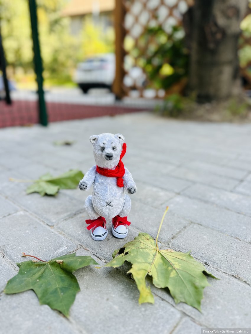 К нам приехал Серёга💖🧸😅 — Домашние фото авторских игрушек: Тедди (фото 8)