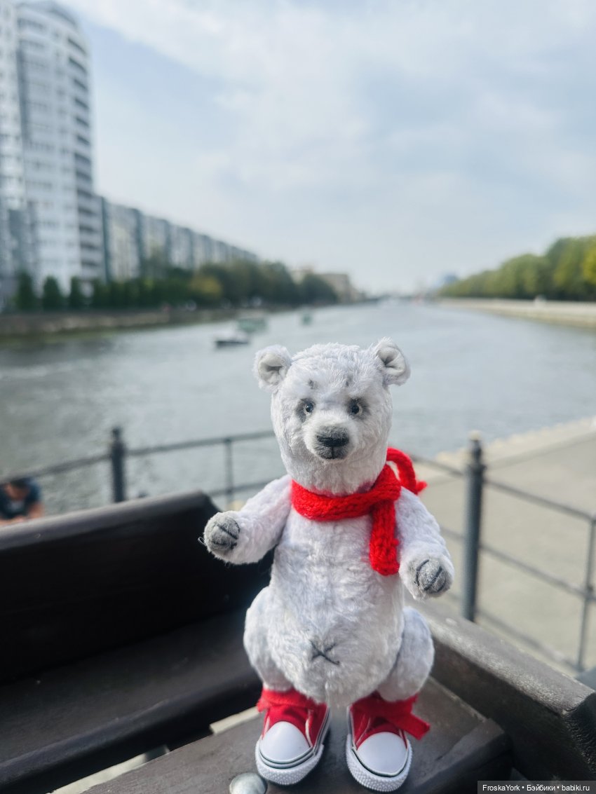 К нам приехал Серёга💖🧸😅 — Домашние фото авторских игрушек: Тедди (фото 4)