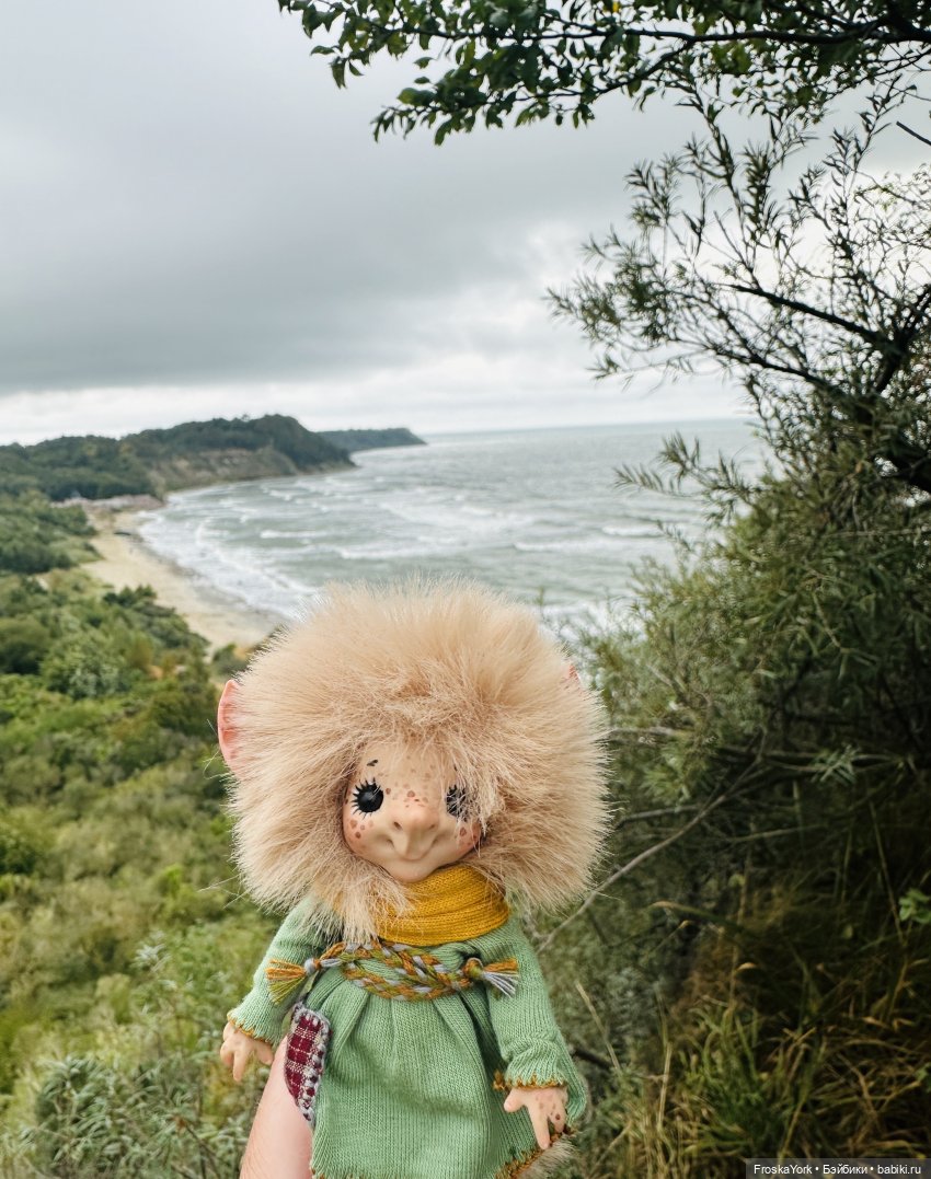 Тётя-Лошадь, Айка и Лисик❤️🍁Наш завтрак у морька🌊🍁🌧️