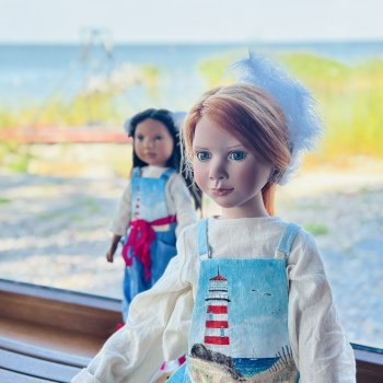 Мотя и Луиза❤️Путешествие на Маяк❤️🌊☀️🎊❤️Часть ||