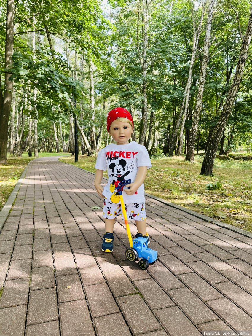 Прогулка малыша Марка🎉❤️☀️