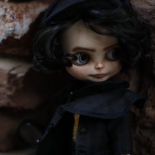 OOAK Sherlock Holmes Custom Blythe TBL