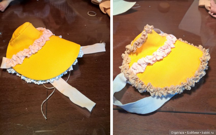 Дамская шляпка - три варианта