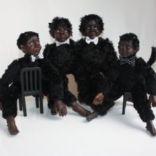 Черти. Авторские куклы Ольги Ваза