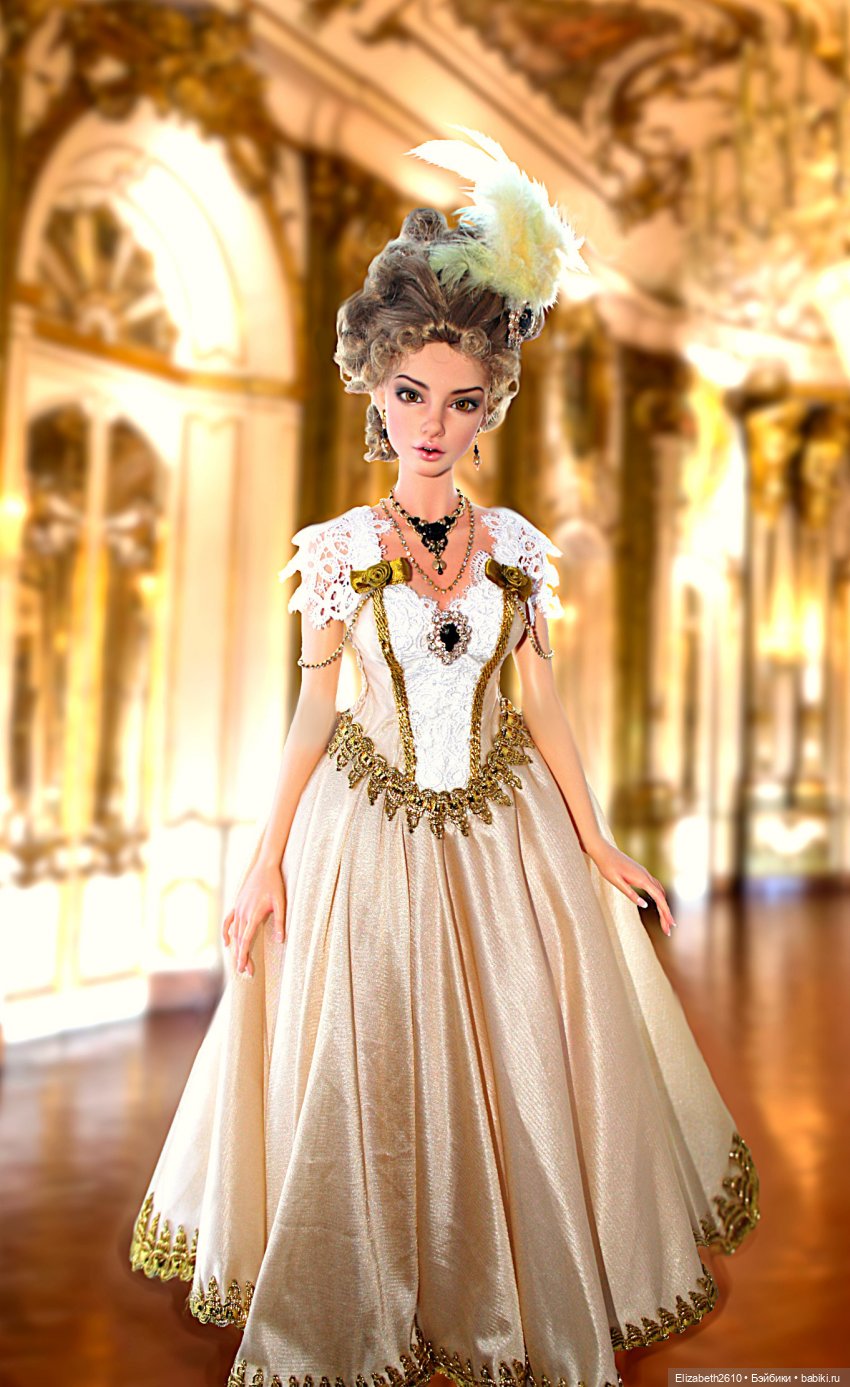 Золотое платье для принцессы (фото 7)