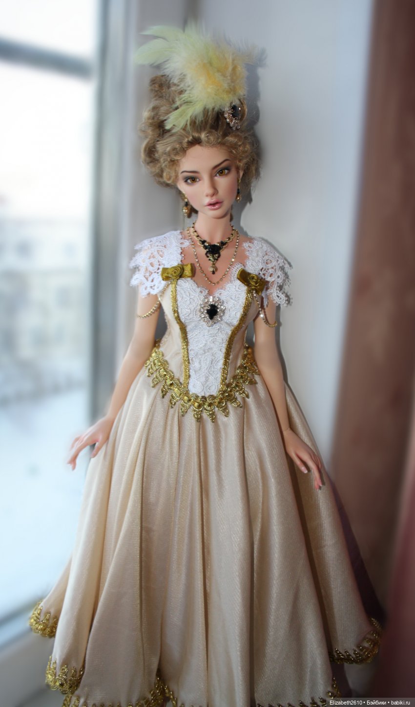 Золотое платье для принцессы