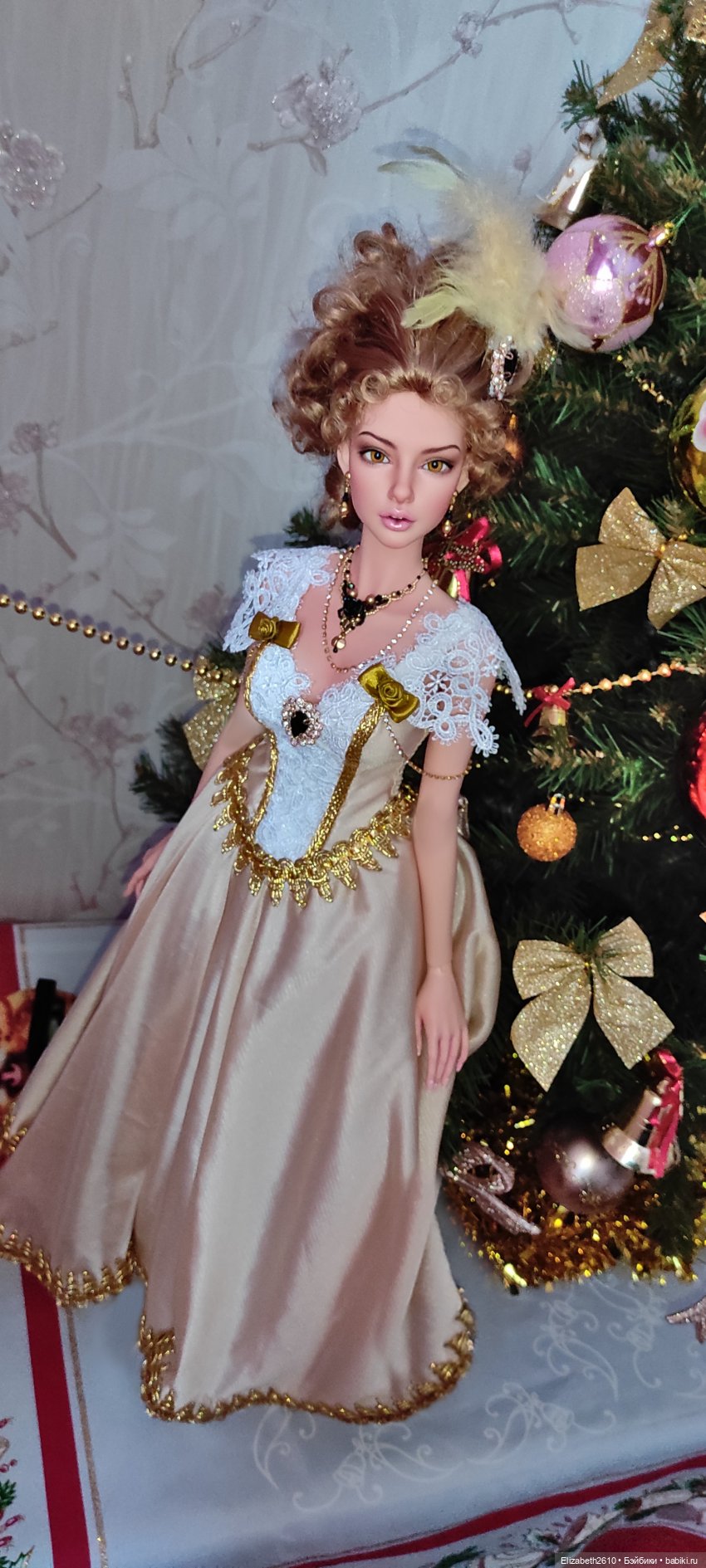 Золотое платье для принцессы (фото 4)