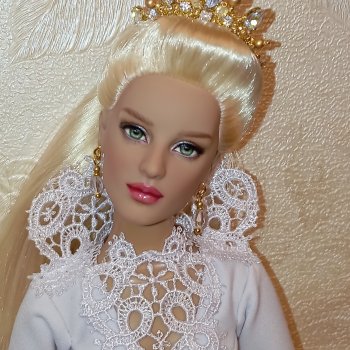 Нежный "лебедь", молд Дюшес ❤