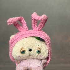 Мишка с шапочкой от Кати Мишиной