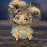 Текстильная кукла Юлии Подколозиной Tilipul&Trilipul