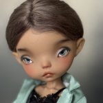 Tiina в тане с красивым мейком