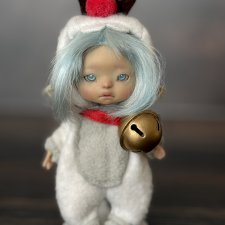 Редкий крот один в мире Helö от Dust of dolls