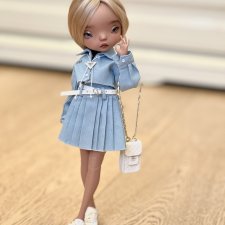 Стильный аут с обувью для кукол
