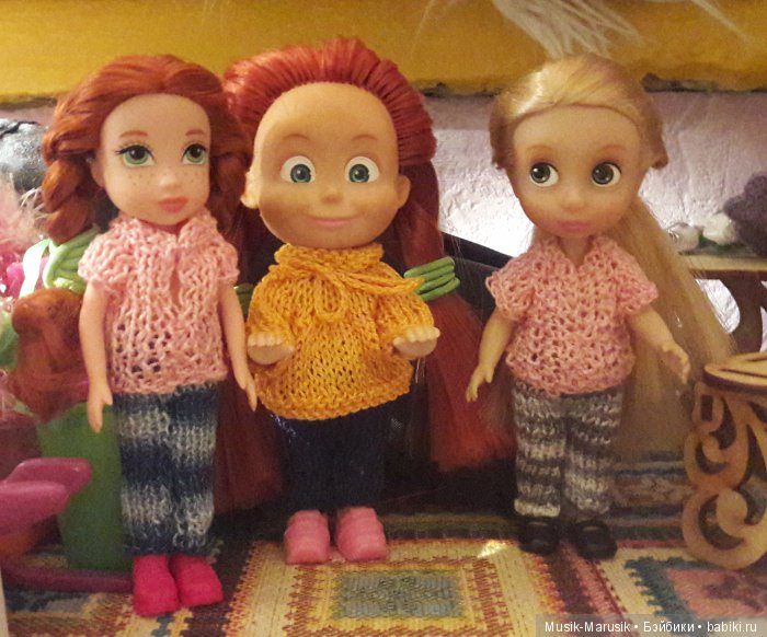 Приображение Марьяши — Куклы Маша и Медведь (Simba): Маша в кармашке (фото 7)