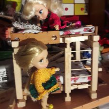 Кровать, кукольная мебель для любимиц