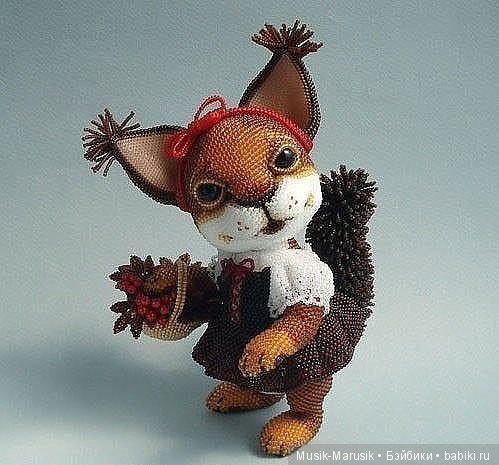 Авторские игрушки из бисера Волховской Ульяны. Восхитительно
