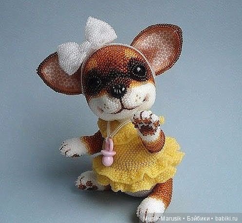 Авторские игрушки из бисера Волховской Ульяны. Восхитительно (фото 2)