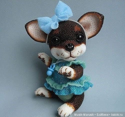 Авторские игрушки из бисера Волховской Ульяны. Восхитительно