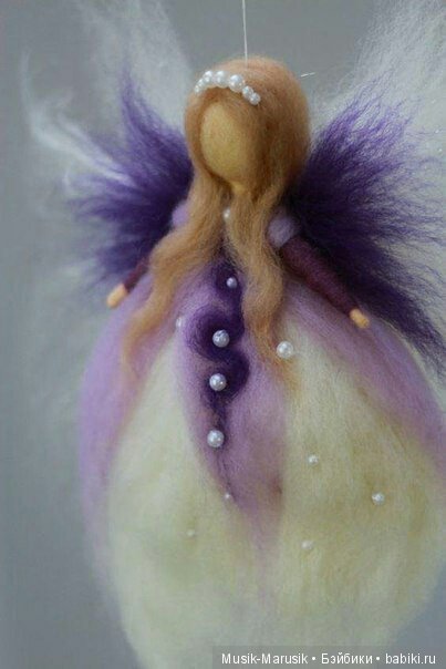 Удивительные куколки из шерсти (фото 6)