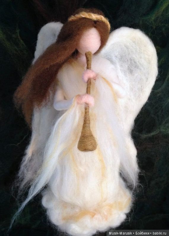 Удивительные куколки из шерсти (фото 2)