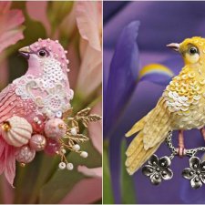 20 волшебных творений из шёлка, бисера, пайеток и страз