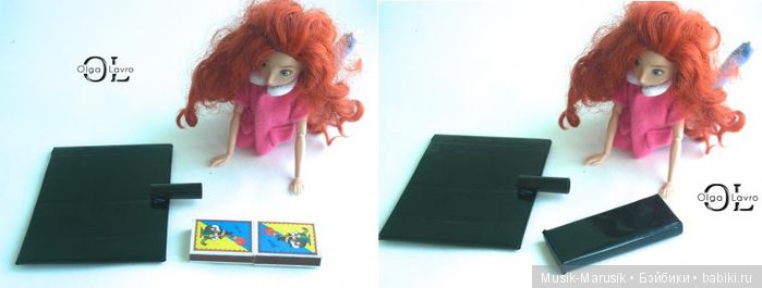 Делаем кукольный домик для детей мастер класс от Ольги Лавро (мебель)2 (фото 7)