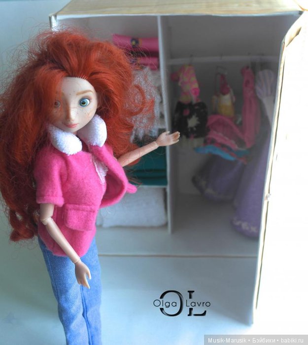 Делаем кукольный домик для детей мастер класс от Ольги Лавро (мебель)2 (фото 4)