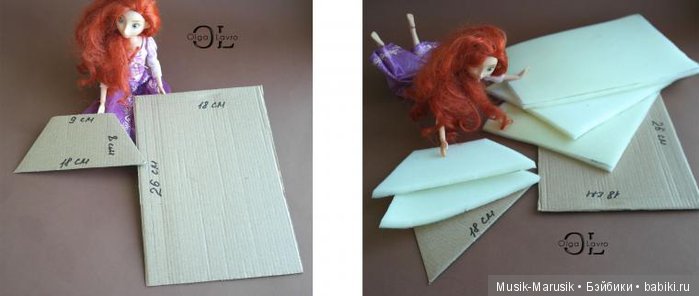 Делаем кукольный домик для детей мастер класс от Ольги Лавро(мебель) (фото 9)