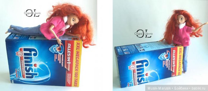 Делаем кукольный домик для детей мастер класс от Ольги Лавро (мебель)2 (фото 9)