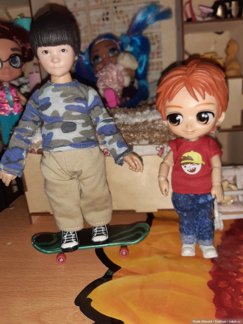 Новенькие мальчики — Гибриды шарнирных кукол (не БЖД): подбор тела (фото 4)