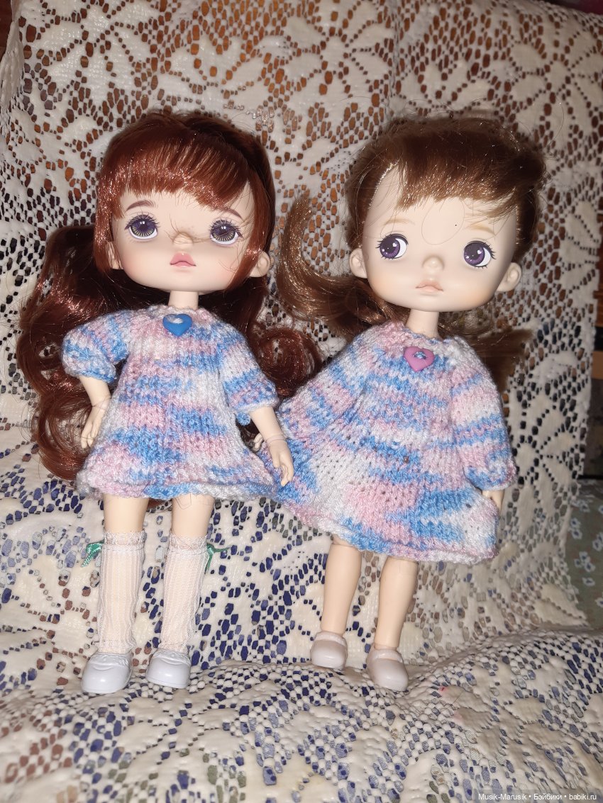 Сестрички — Куклы с Алиэкспресс (Aliexpress): Китайские шарнирные (фото 2)