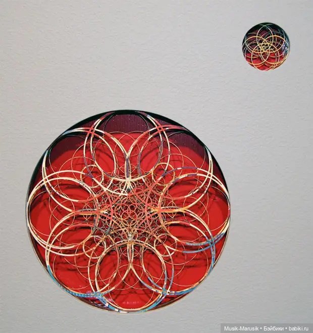 Ажурные витражи из… картона (фото 3)