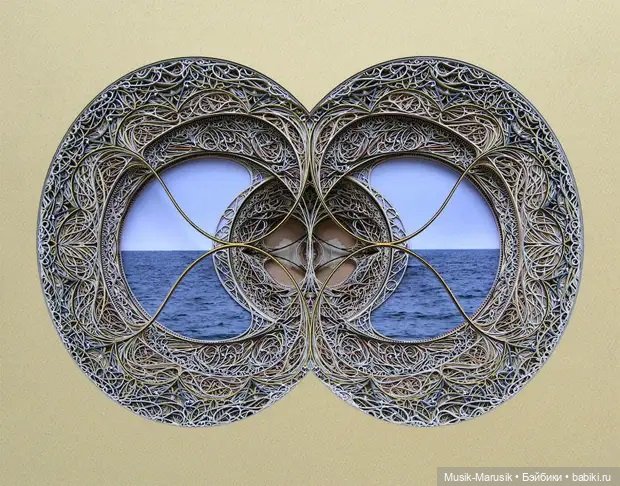 Ажурные витражи из… картона (фото 7)