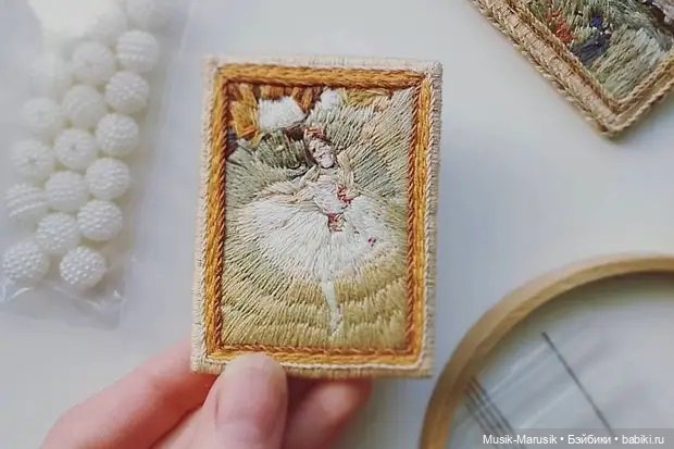 Удивительные вышитые броши Леры Петуниной (фото 2)