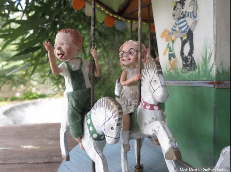 Забавные ватные куклы от Елены Злоказовой