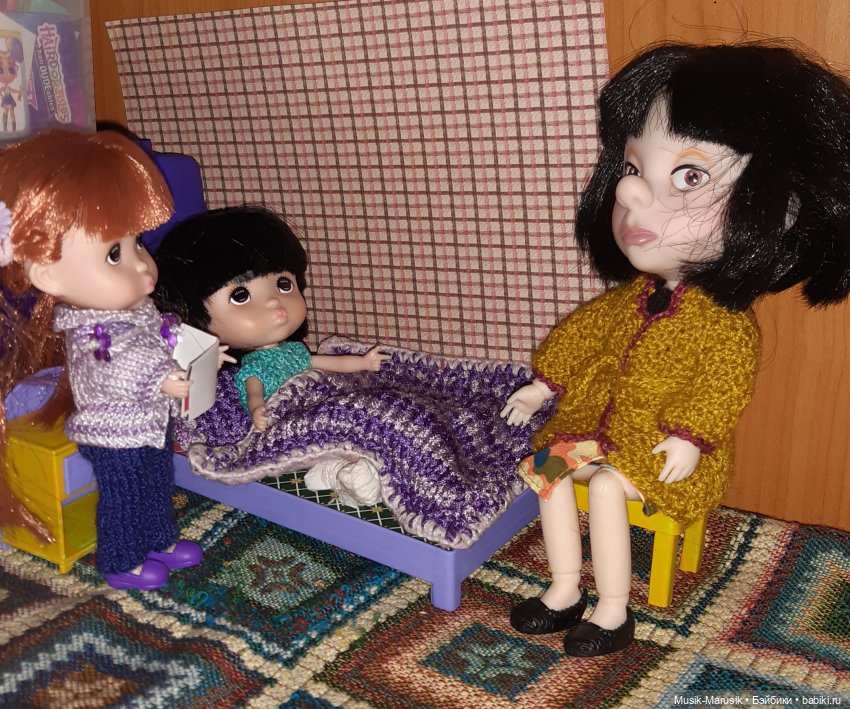 Стасик заболел | Бэйбики Стасик заболел — Азиатские виниловые куклы (разное): Китай (фото 5)