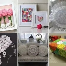 Вязание крючком в современном интерьере — 17 отличных идей!