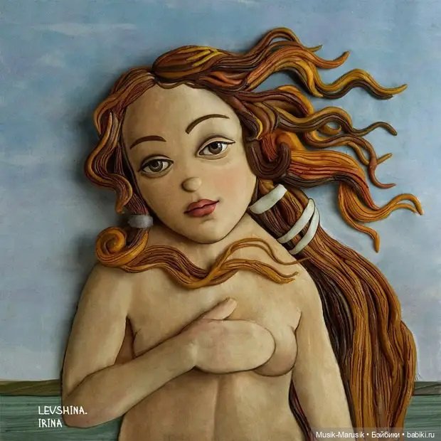 Пластилиновая Мона Лиза и объемный Ван Гог: что можно сделать из пластилина, когда руки растут из правильного места (фото 8)