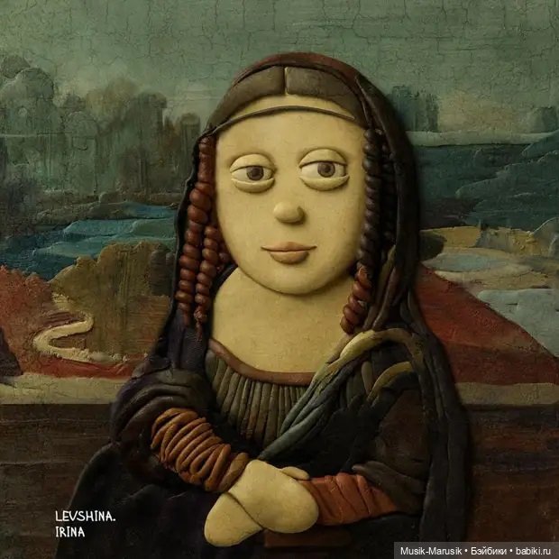 Пластилиновая Мона Лиза и объемный Ван Гог: что можно сделать из пластилина, когда руки растут из правильного места (фото 7)