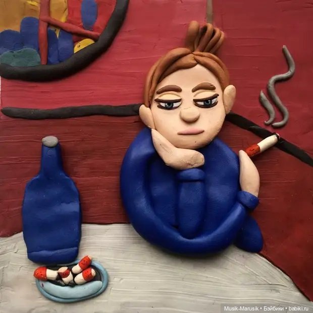 Пластилиновая Мона Лиза и объемный Ван Гог: что можно сделать из пластилина, когда руки растут из правильного места (фото 6)