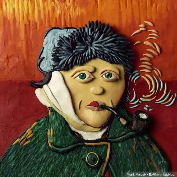 Пластилиновая Мона Лиза и объемный Ван Гог: что можно сделать из пластилина, когда руки растут из правильного места