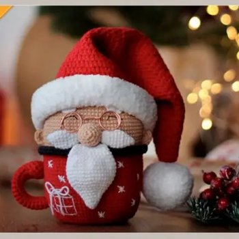 Красивые вязаные украшения для Нового года - идеи и вдохновение, схемы