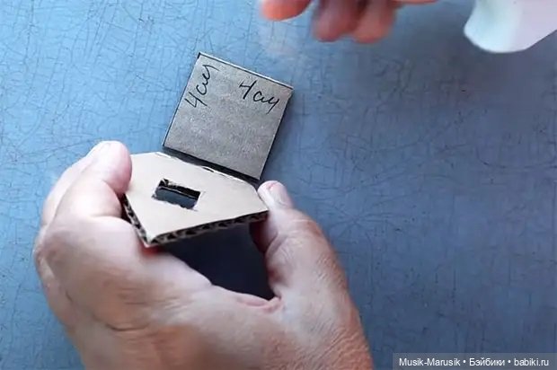 Рождественский домик: джут, картон и немного любви (фото 2)