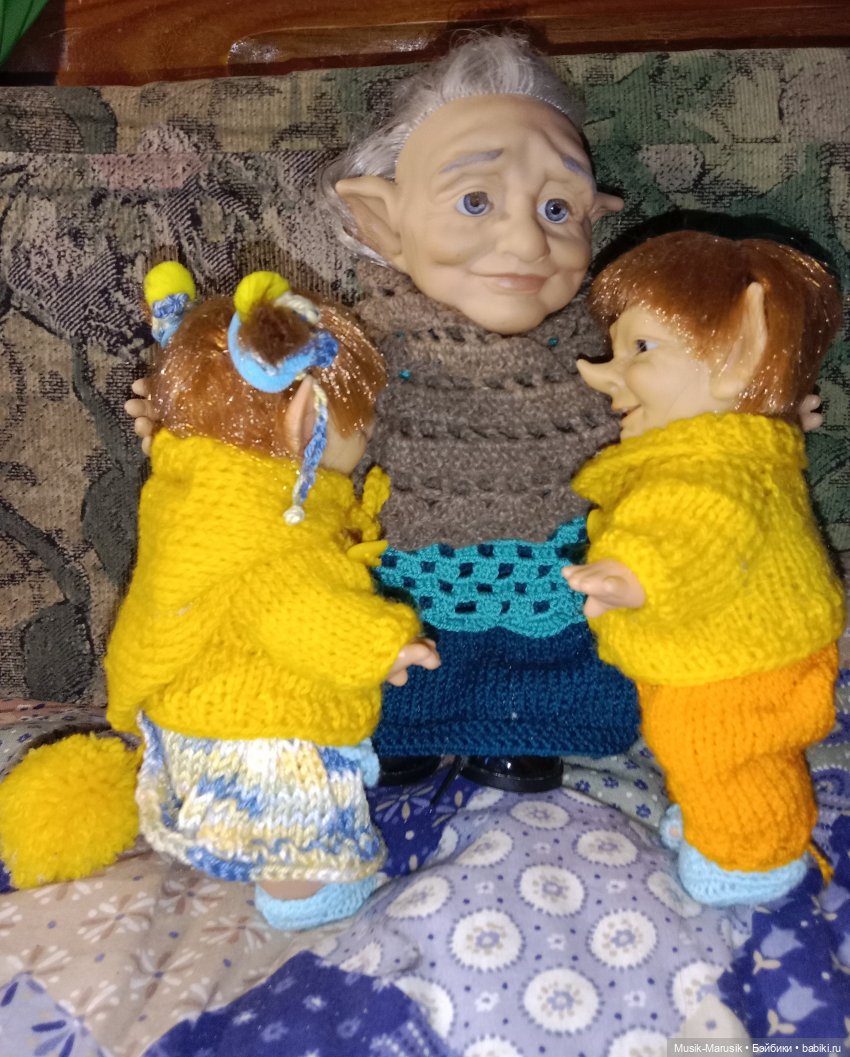 День рождения Бабушки — Испанские куклы (разное): Vestida de Azul (фото 6)