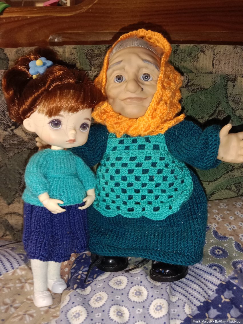 День рождения Бабушки — Испанские куклы (разное): Vestida de Azul (фото 8)