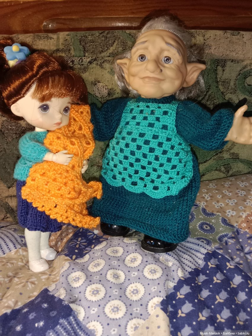 День рождения Бабушки — Испанские куклы (разное): Vestida de Azul (фото 7)