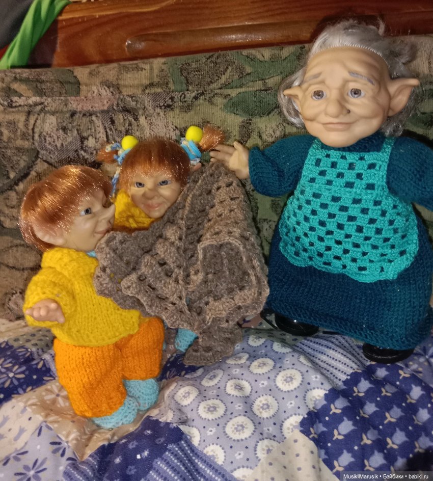 День рождения Бабушки — Испанские куклы (разное): Vestida de Azul (фото 5)