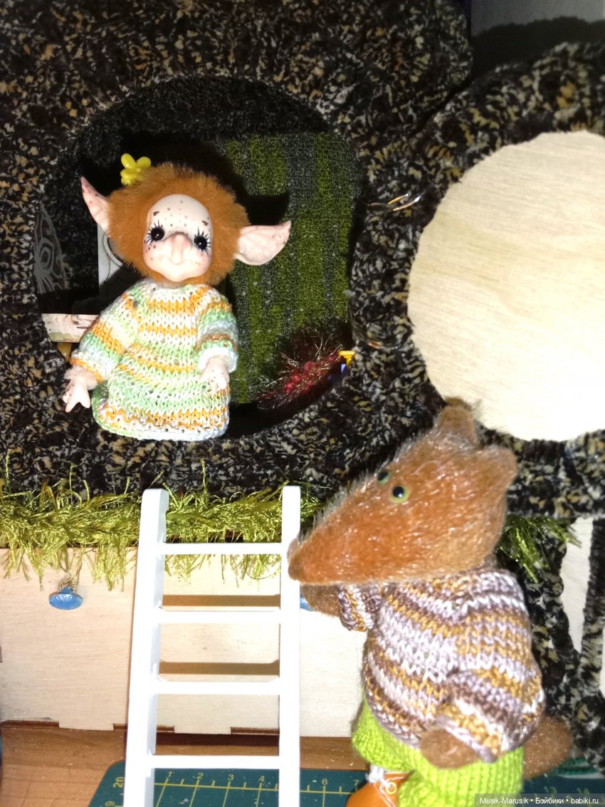 Сестры или смена жителей — Домашние фото авторских игрушек: Тедди (фото 4)