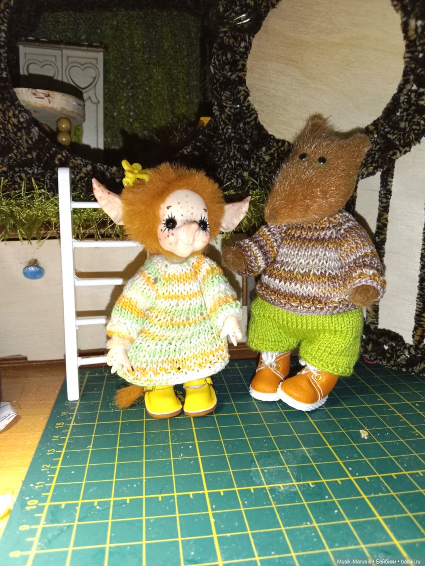 Сестры или смена жителей — Домашние фото авторских игрушек: Тедди (фото 3)